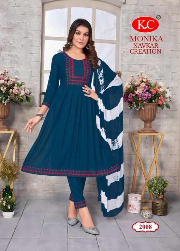 NAVKAR K.C MONIKA VOL 2 Kurti Wholesale catalog