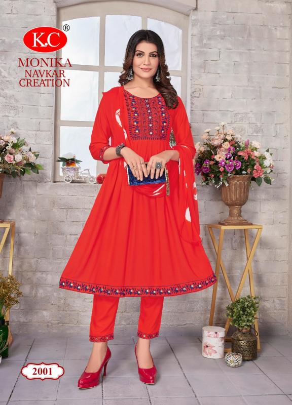 NAVKAR K.C MONIKA VOL 2 Kurti Wholesale catalog