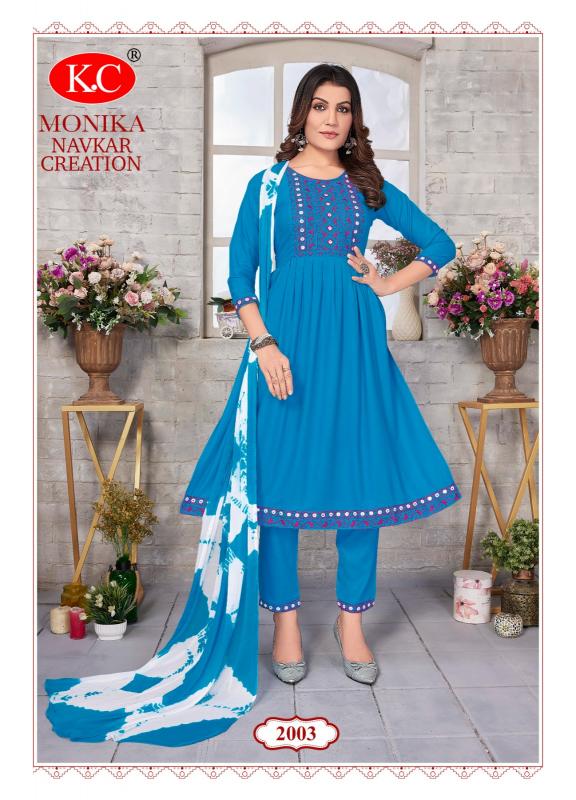 NAVKAR K.C MONIKA VOL 2 Kurti Wholesale catalog