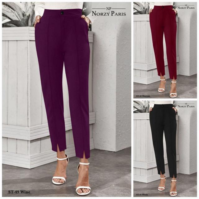 Norzy Paris Tipsy ST Western Wear Trouser Pant Wholesale catalog