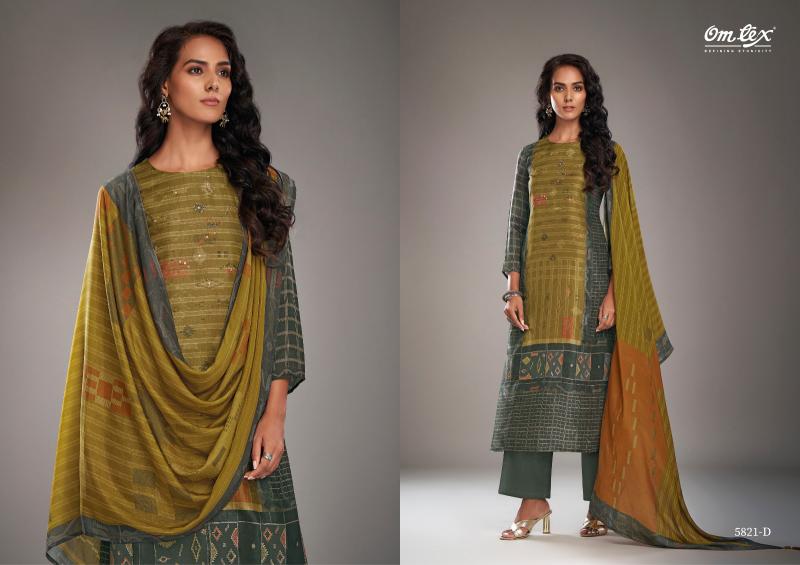 OMTEX NAVELINA Printed Salwar Kameez Wholesale Catalog
