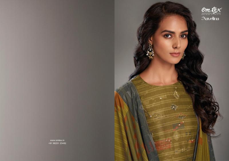 OMTEX NAVELINA Printed Salwar Kameez Wholesale Catalog
