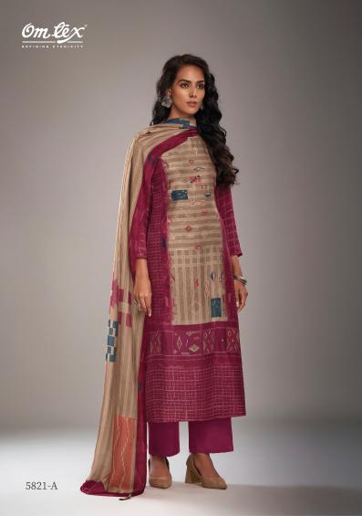OMTEX NAVELINA Printed Salwar Kameez Wholesale Catalog