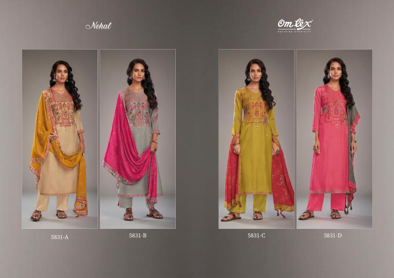 OMTEX NEHAL Salwar Kameez Wholesale Catalog