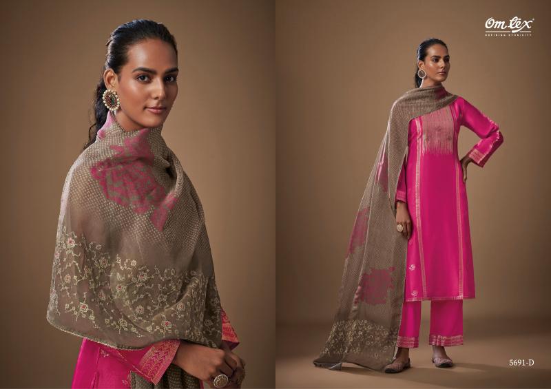 OMTEX POSH PULSE Salwar Kameez Wholesale Catalog 