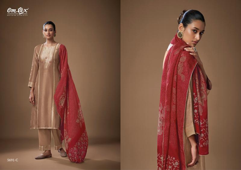 OMTEX POSH PULSE Salwar Kameez Wholesale Catalog 