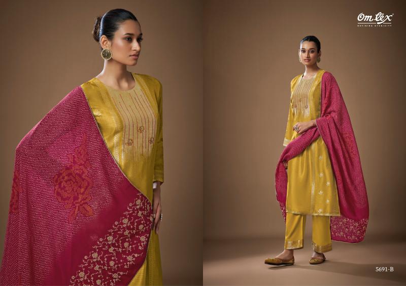 OMTEX POSH PULSE Salwar Kameez Wholesale Catalog 