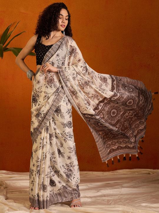 Ora Silk 101 Georgette Printed Saree Wholesale Catalog