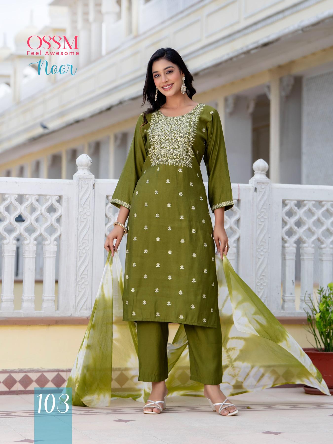 OSSM NOOR Kurti Wholesale Catalog