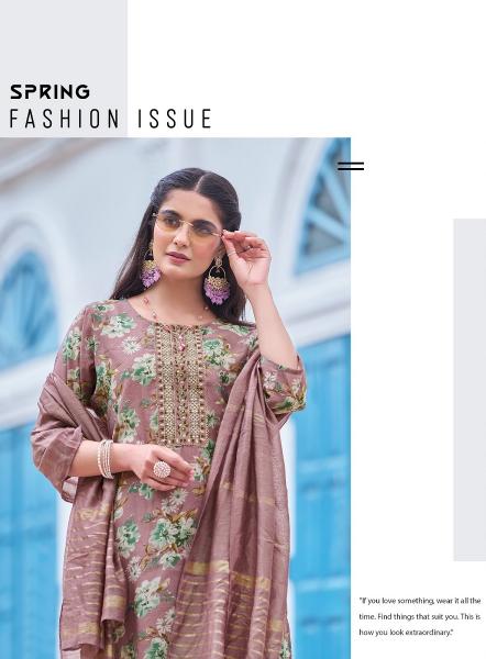 Passion Tree Pashmina Vol-1 – Kurti Pant With Dupatta - Wholesale Catalog