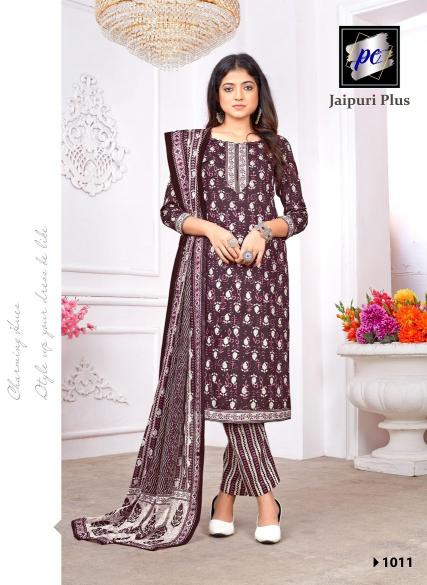 PC Jaipuri Plus Vol-1 – Kurti Pant With Dupatta - Wholesale Catalog