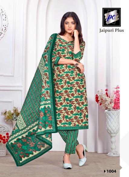PC Jaipuri Plus Vol-1 – Kurti Pant With Dupatta - Wholesale Catalog
