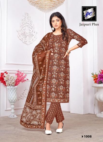 PC Jaipuri Plus Vol-1 – Kurti Pant With Dupatta - Wholesale Catalog