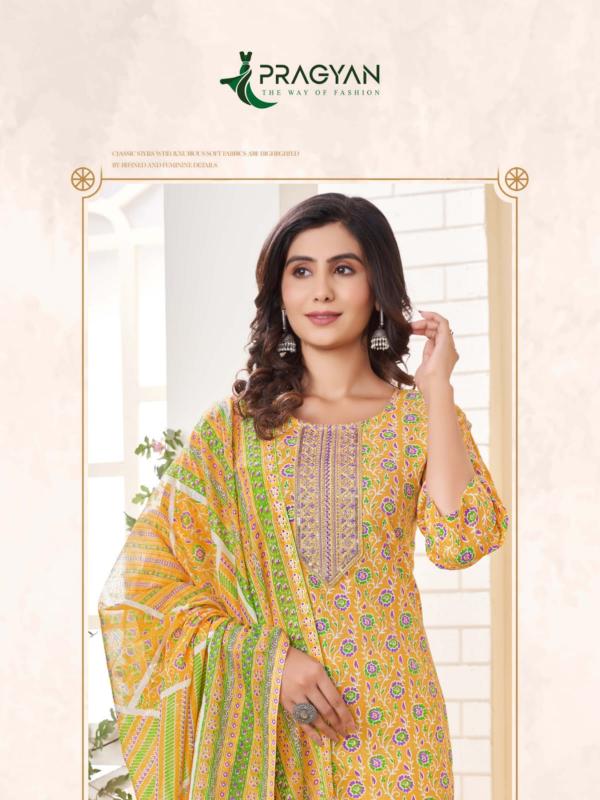 Pragyan COTTON SUMMARY VOL 1 Kurti Wholesale Catalog