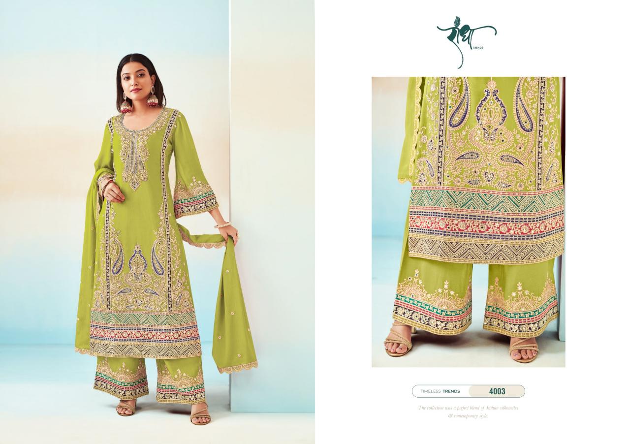 Radha Rashmi Vol 2 Chinon Embroidered Salwar Suit Wholesale Catalog