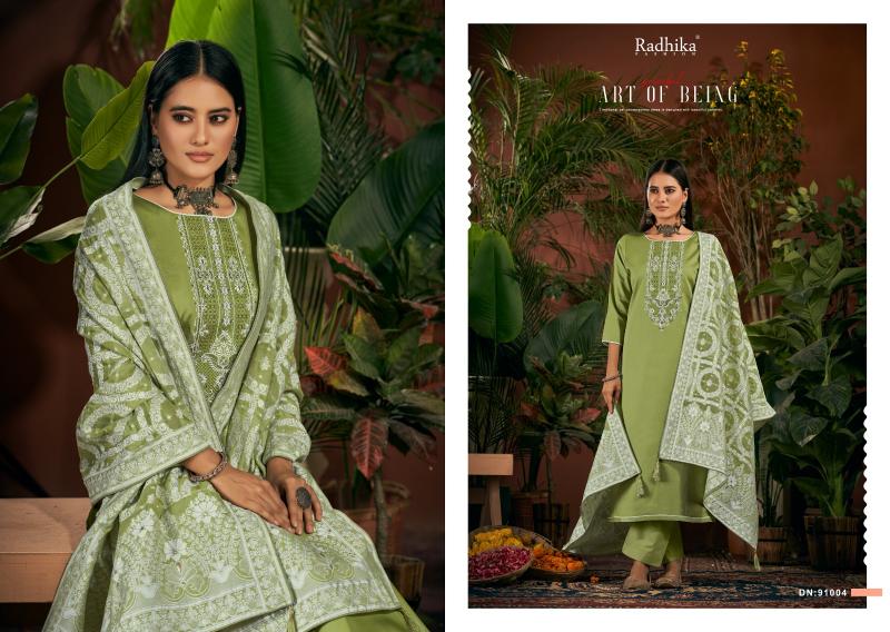 Radhika Azara Cycle Vol 2 Cotton Dress Material Wholesale catalog