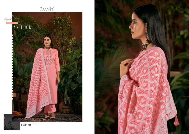 Radhika Azara Cycle Vol 2 Cotton Dress Material Wholesale catalog