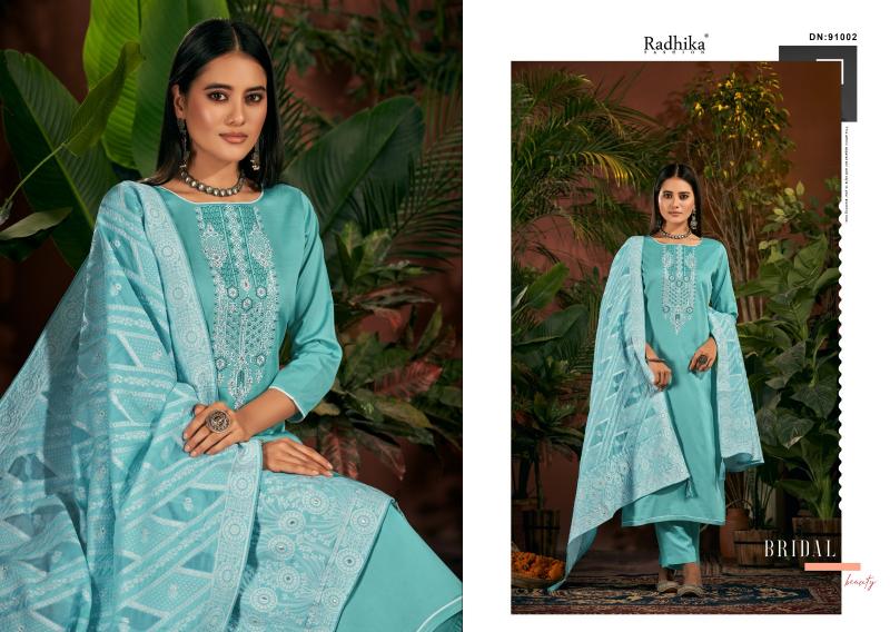 Radhika Azara Cycle Vol 2 Cotton Dress Material Wholesale catalog