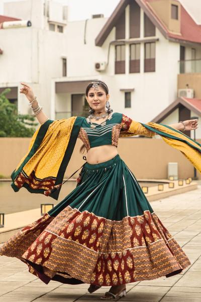 Rajwadi Vol - 10 D - 7076 NAVRATRI Lehenga CHOLI Wholesale catalog