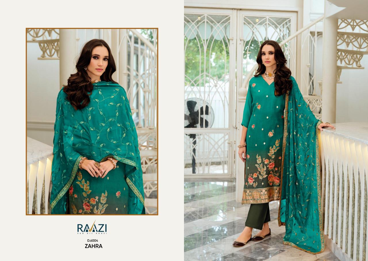 Rama Zahra Vol 6 Salwar Kameez Wholesale Catalog