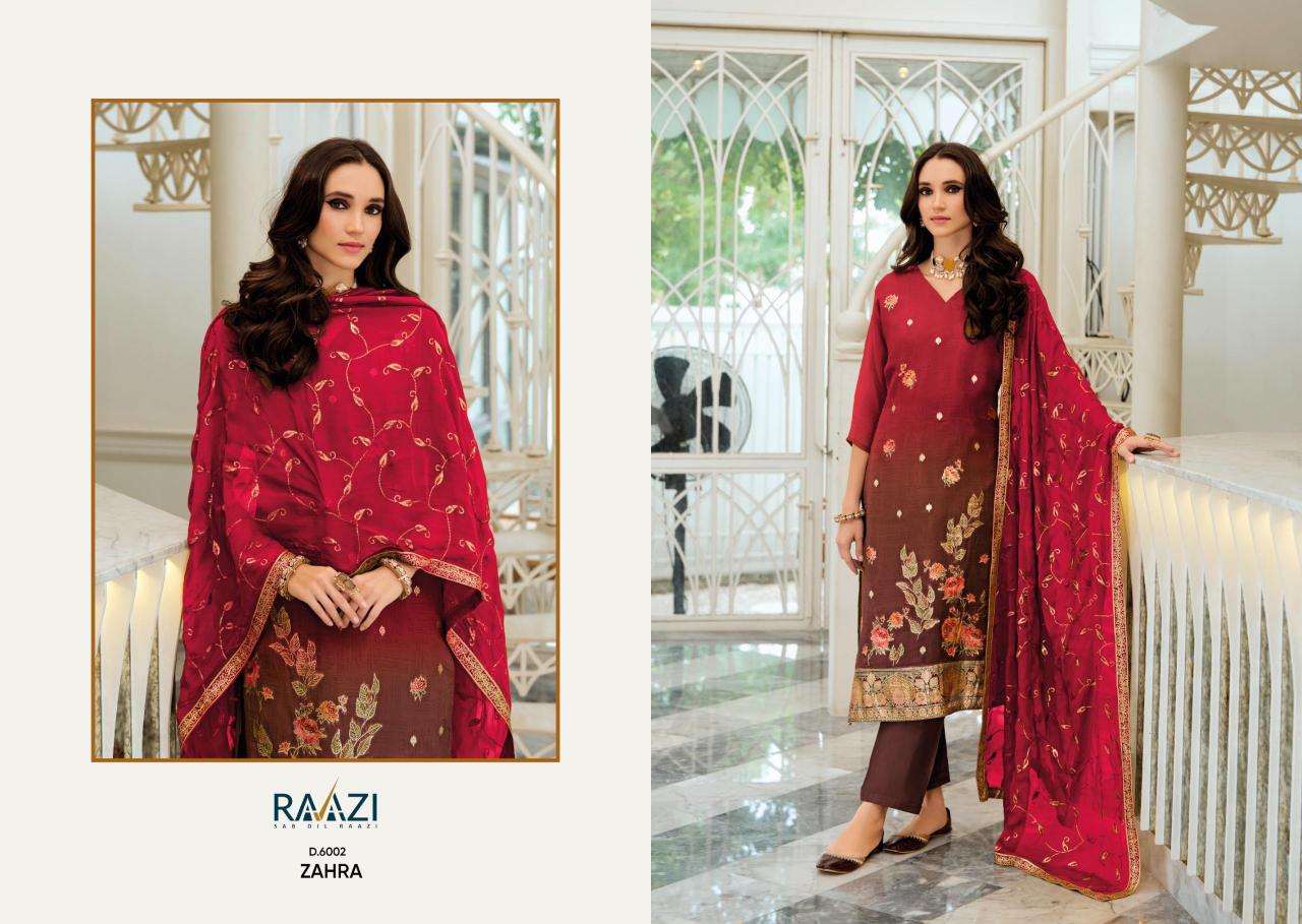 Rama Zahra Vol 6 Salwar Kameez Wholesale Catalog