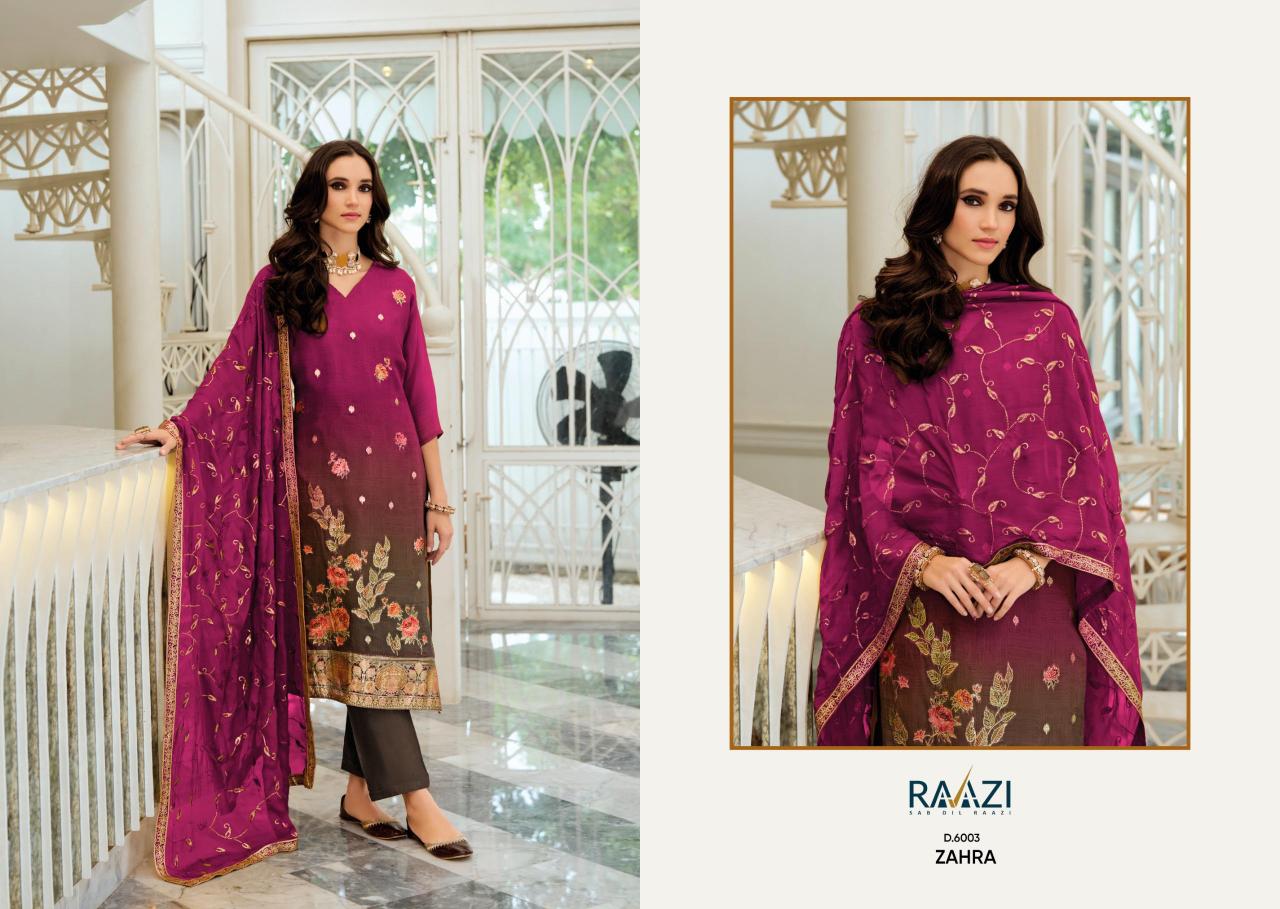 Rama Zahra Vol 6 Salwar Kameez Wholesale Catalog