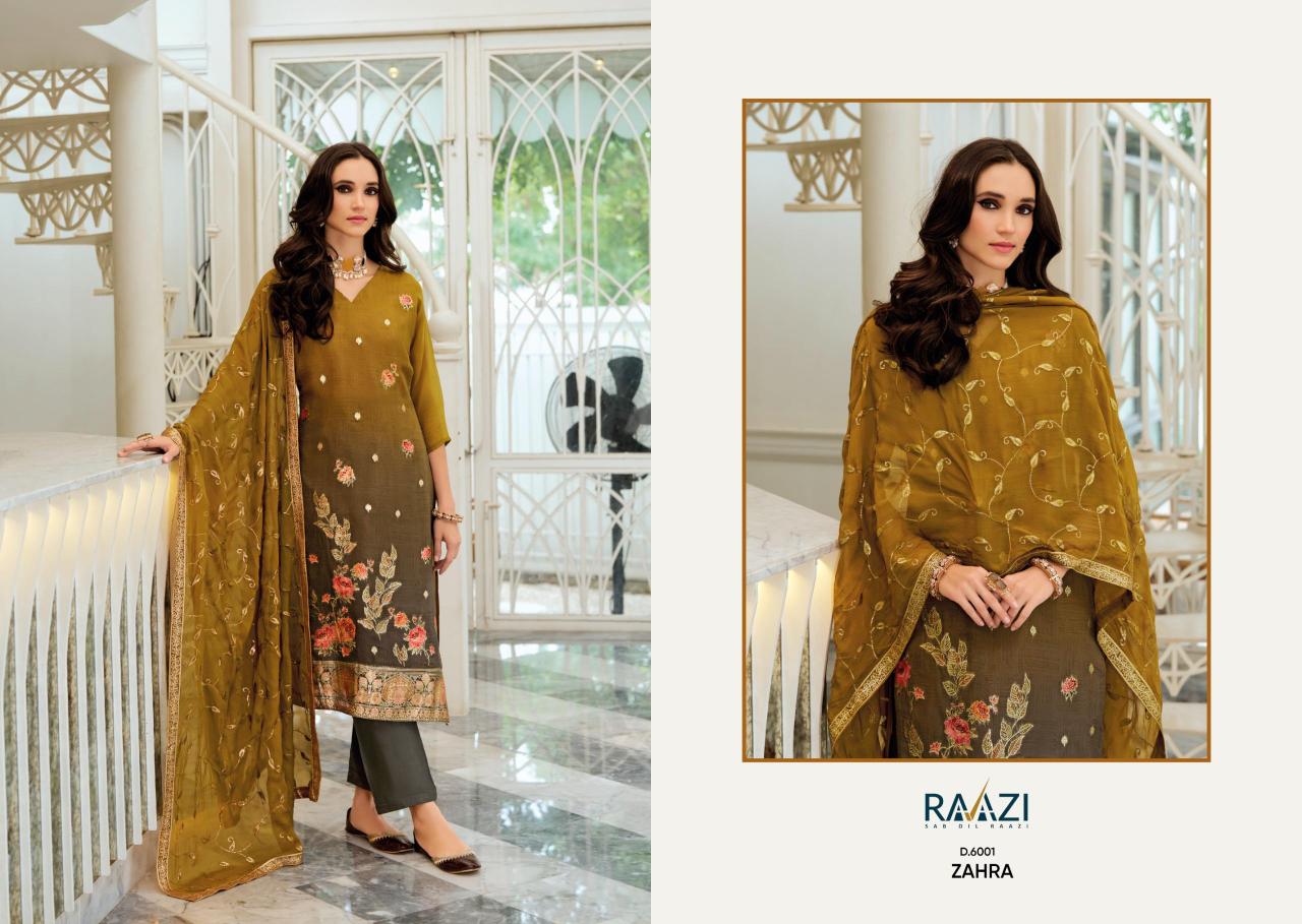 Rama Zahra Vol 6 Salwar Kameez Wholesale Catalog