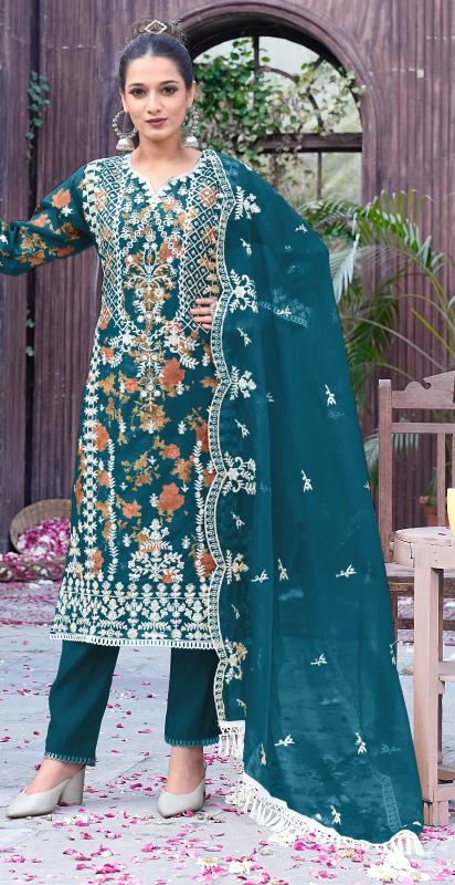 Ramsha R 1108 Nx Ready Made Pakistani Suits Wholesale Catalog