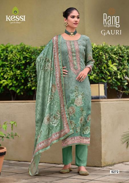 Rang Gauri Digital Printed Dress Material Wholesale Catalog
