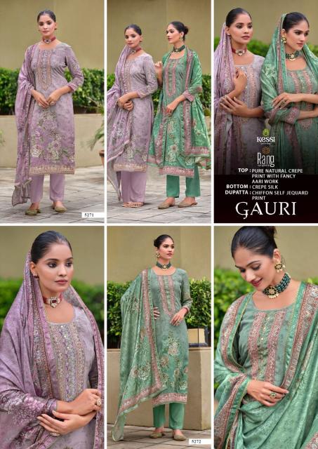 Rang Gauri Digital Printed Dress Material Wholesale Catalog