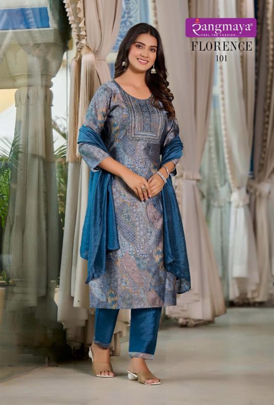 Rangmaya Florence Modal Silk Kurti Wholesale Catalog