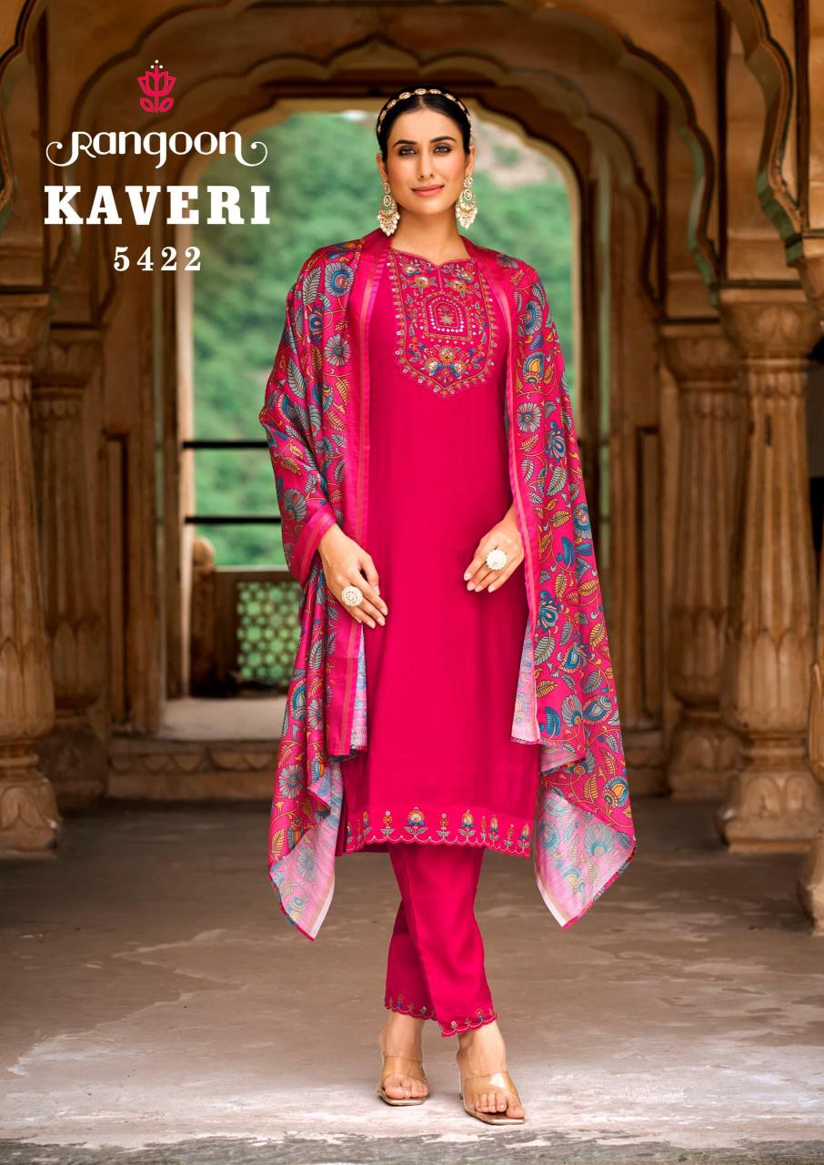 Rangoon Kaveri Fancy Kurti Wholesale Catalog