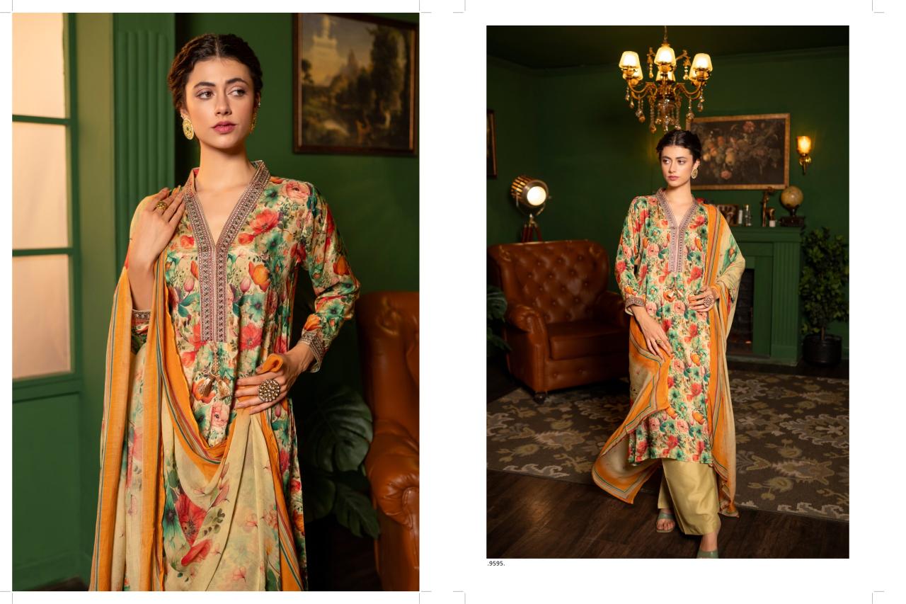 Saanja Saarthi Muslin Digital Printed Salwar Kameez Wholesale Catalog