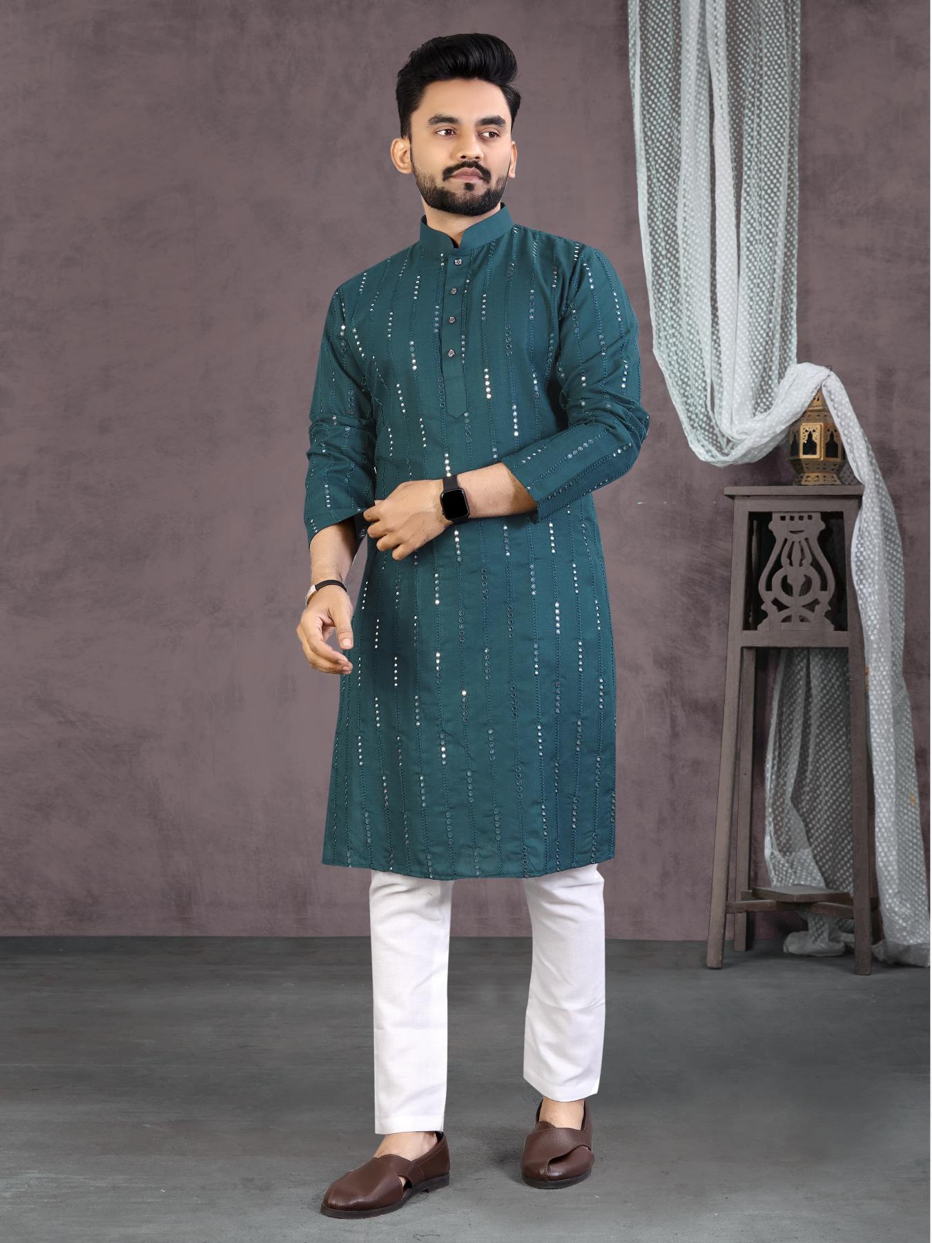 SABELLA Cotton kurta Vol-13 Work Mirror Mens Wear Wholesale Catalog