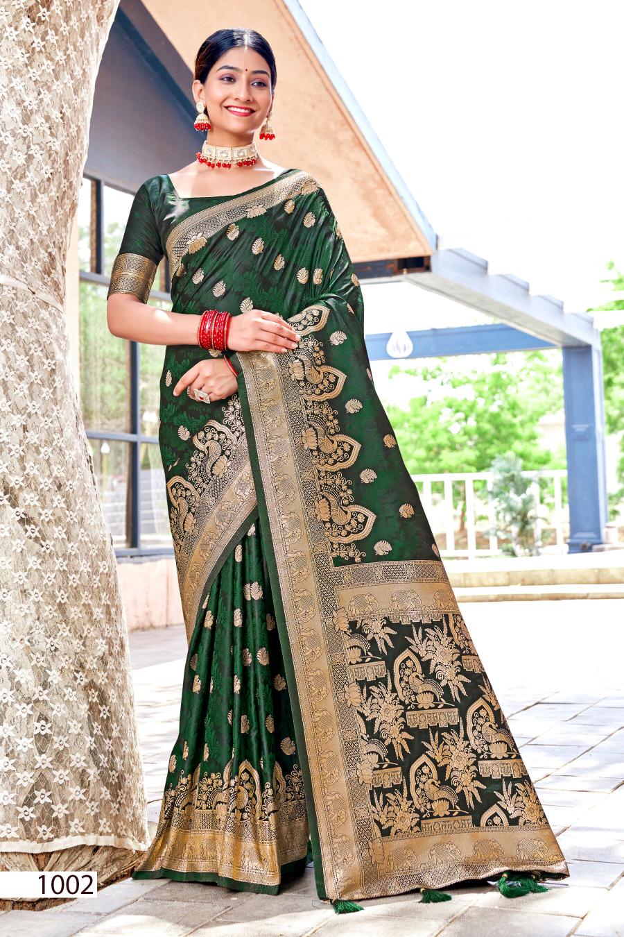 Saroj Royal Queen vol.11 Satin silk saree in surat with price wholesale