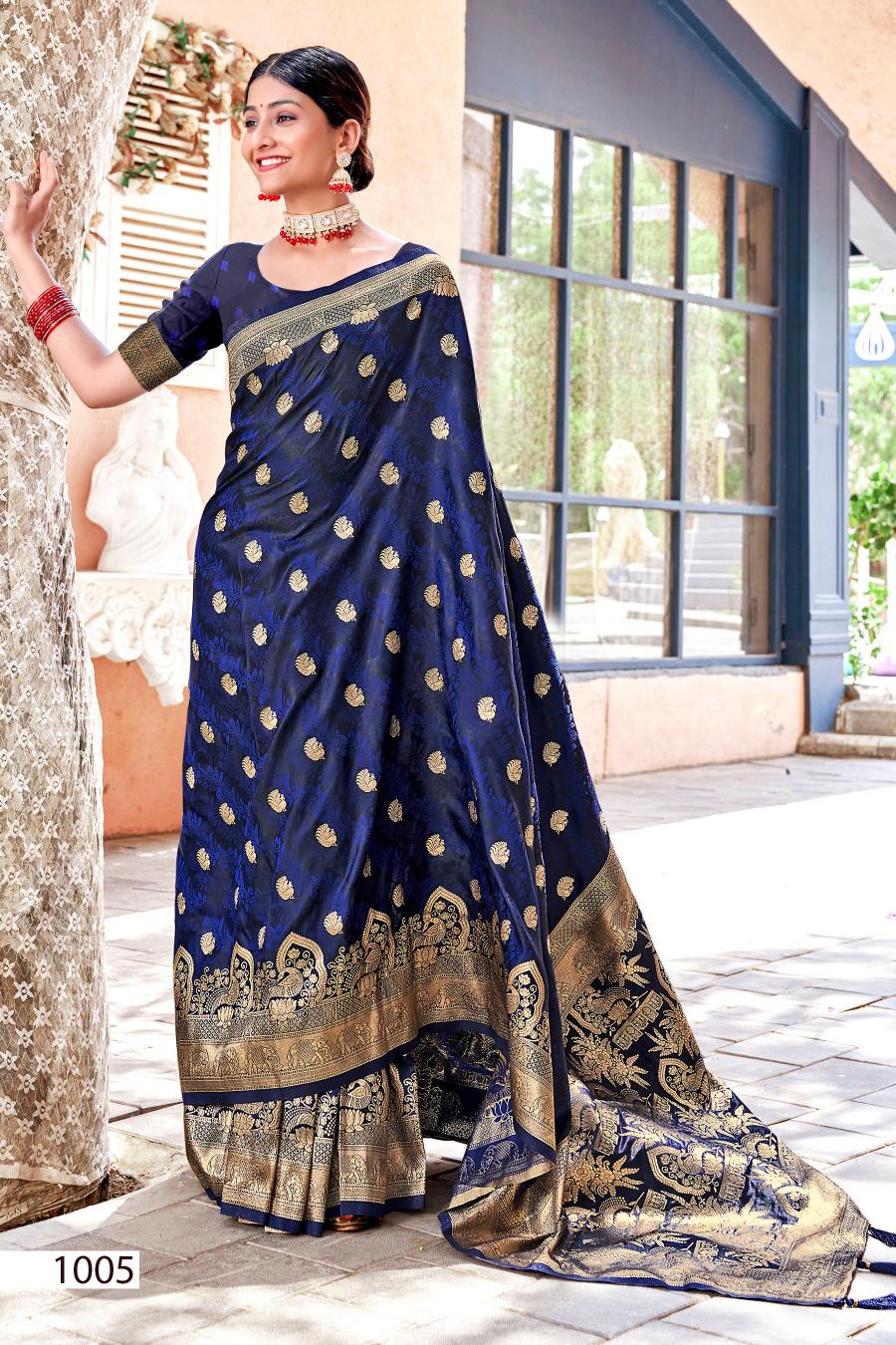 Saroj Royal Queen vol.11 Satin silk saree in surat with price wholesale