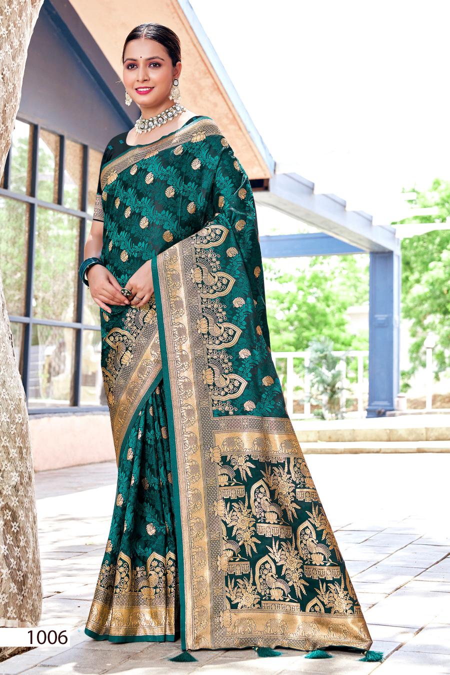 Saroj Royal Queen vol.11 Satin silk saree in surat with price wholesale