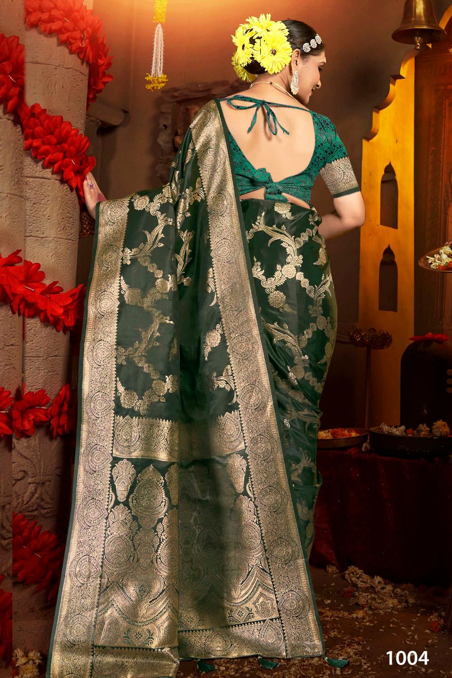 Saroj Royal Queen vol.15 Satin silk saree in surat with price wholesale