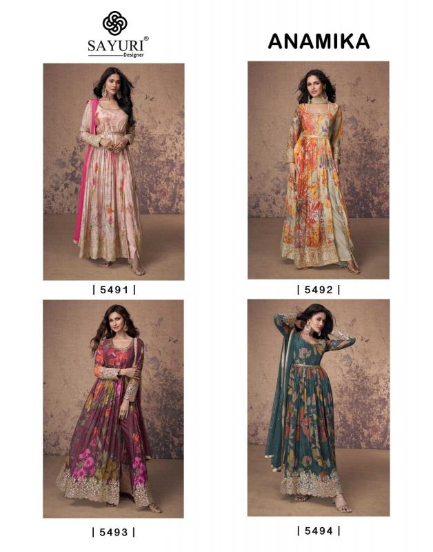 SAYURI ANAMIKA Salwar Kameez Wholesale Catalog