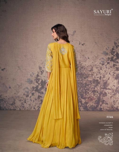 Sayuri Aroma Chinon Silk Salwar Kameez Wholesale Catalog
