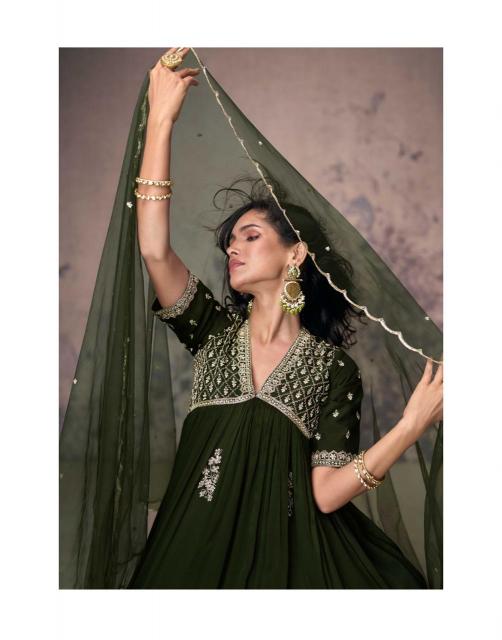 Sayuri Aroma Chinon Silk Salwar Kameez Wholesale Catalog
