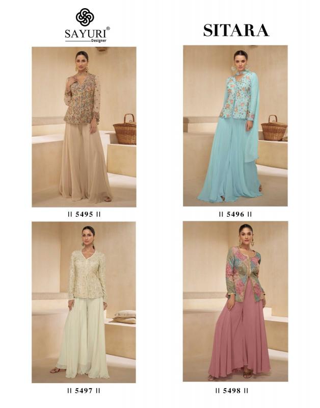 SAYURI DESIGNER SITARA salwar kameez Wholesale catalog