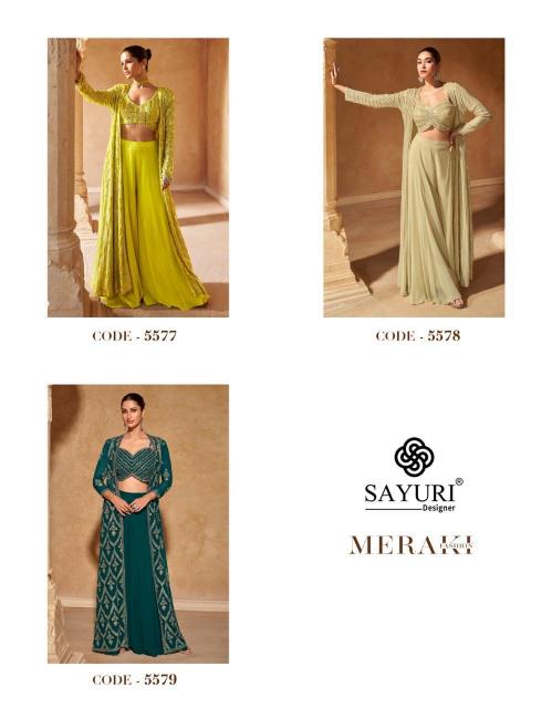 Sayuri Meraki Embroidery Salwar Kameez Wholesale Catalog