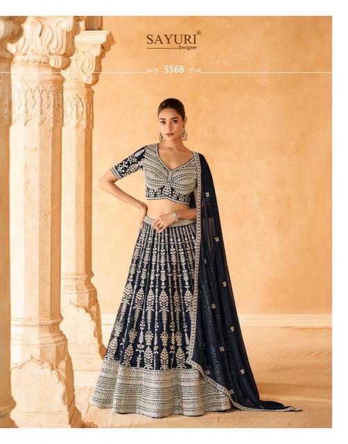 SAYURI NAZAKAT GEROGETTE Lehenga Choli Wholesale catalog