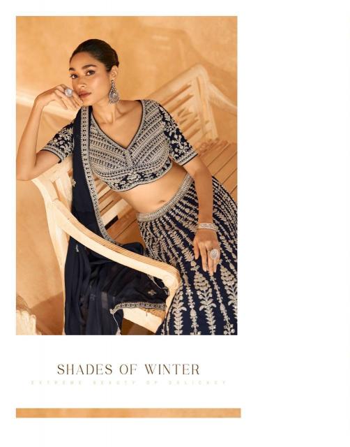 SAYURI NAZAKAT GEROGETTE Lehenga Choli Wholesale catalog