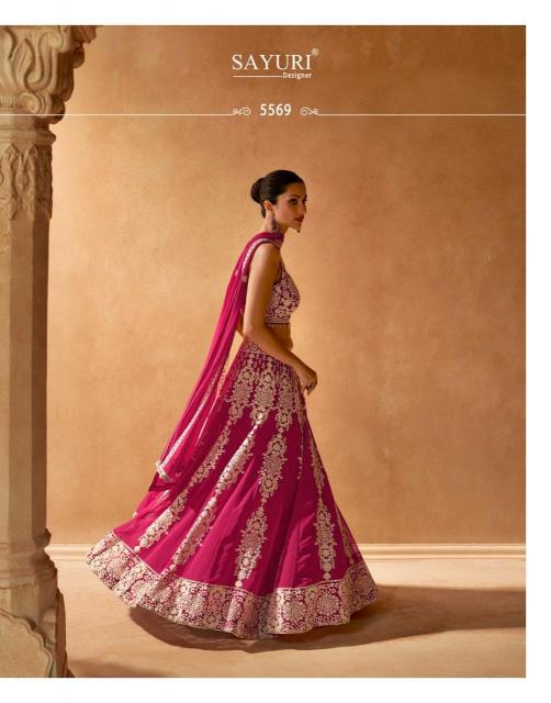 SAYURI NAZAKAT GEROGETTE Lehenga Choli Wholesale catalog