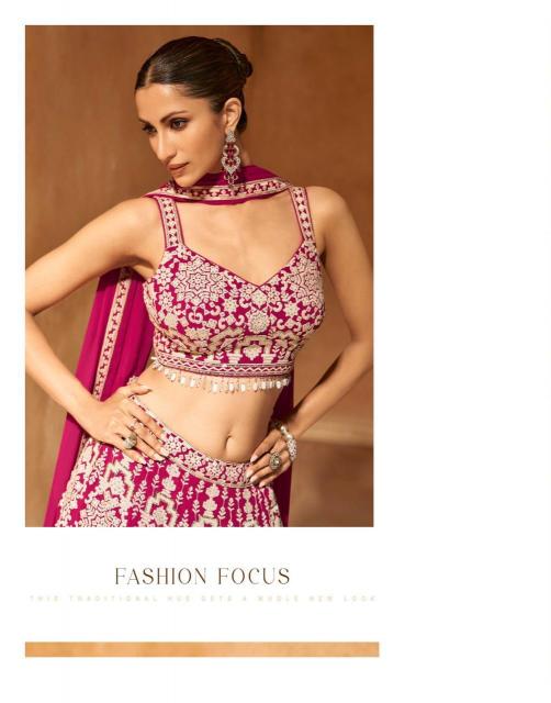 SAYURI NAZAKAT GEROGETTE Lehenga Choli Wholesale catalog