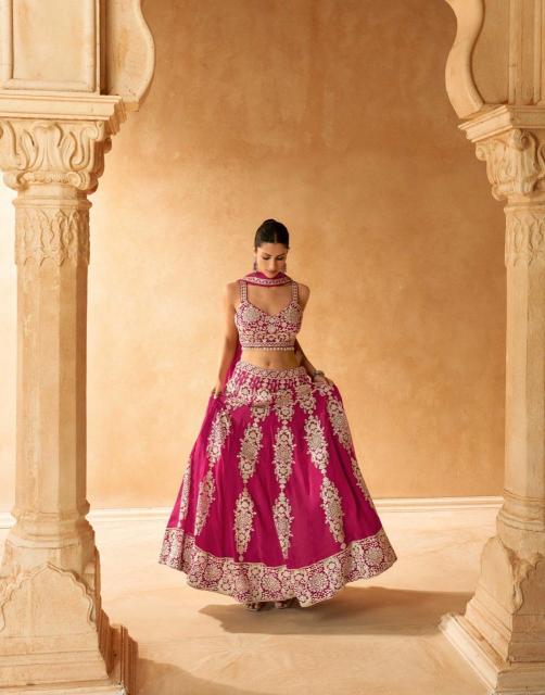 SAYURI NAZAKAT GEROGETTE Lehenga Choli Wholesale catalog