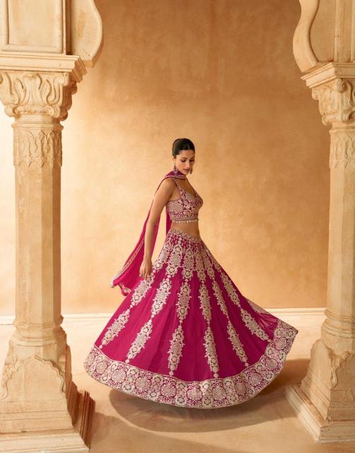 SAYURI NAZAKAT GEROGETTE Lehenga Choli Wholesale catalog