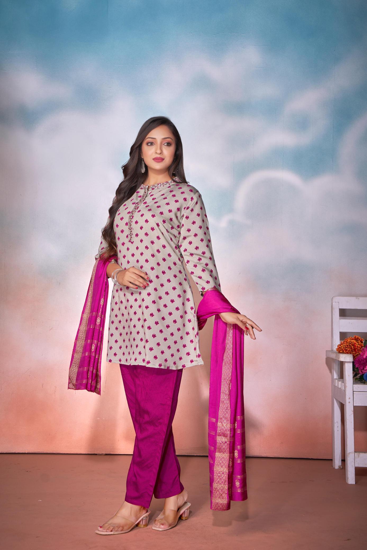 Seamore Anaaya Kurti Embroidery Wholesale Catalog